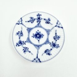 Musselmalet Riflet Rund Asiet nr. 1-7. sortering 1 