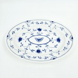 Sommerfugl Ovalt Fad nr. 18. sortering 2  