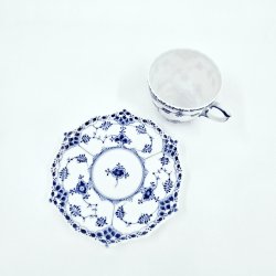 Musselmalet Helblonde Espressokop nr. 1-1038. sortering 1