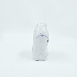 Bl� Palmette 2 Ugler Figur nr. 077. sortering 1