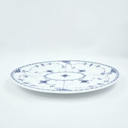 Musselmalet Halvblonde Ovalt fad nr. 1-640. sortering 1 