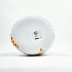 Royal Copenhagen Multifarvet Elements Abricot Kande nr. 442. sortering 1  