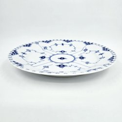 Musselmalet Helblonde Middagstallerken nr. 627. sortering 2