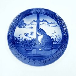 Royal Copenhagen Juleplatte 1970. sortering 1 