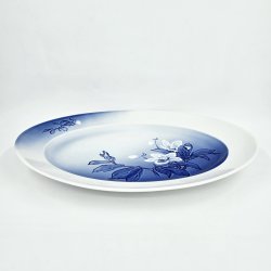 Julerose Stort Ovalt Fad nr. 15. sortering 2  