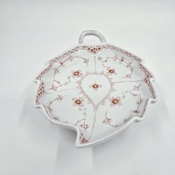 Royal Copenhagen Koral Musselmalet Halvblonde Fad nr. 357. sortering 2 