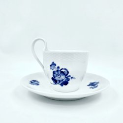 Bl� Blomst Flettet H�jhankskop nr. 10-8195. sortering 1 SJ�LDEN  