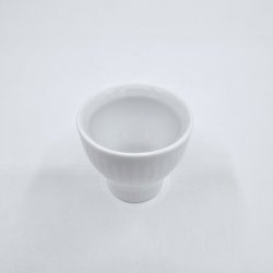  Hvid Riflet ggebgere nr. 697. sortering 1