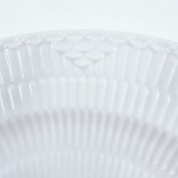 Tradition Hvid Halvblonde Middagstallerken nr. 1275-571. Sortering 1 