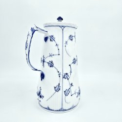 Musselmalet Riflet Chokolade Kande nr.1-34. sortering 1  