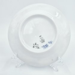 Musselmalet Halvblonde Sidetallerken nr. 1-576. sortering 2  