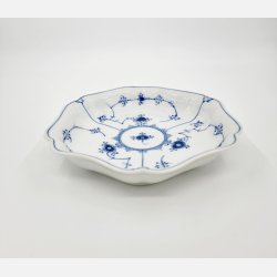 Musselmalet Riflet Asiet nr. 1-2195. sortering 3 