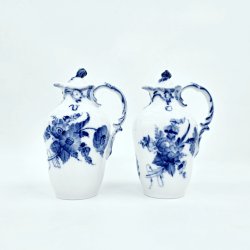 Bl� Blomst Svejfet Vinaigrette &amp; Olie Kande nr. 10-1540. sortering 2