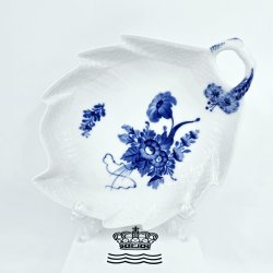 Bl� Blomst Svejfet Blad Asiet nr. 10-1599. sortering 1 