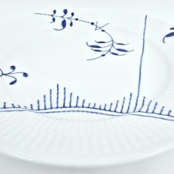 Bl Mega Riflet Middagstallerken nr. 627. sortering 1 