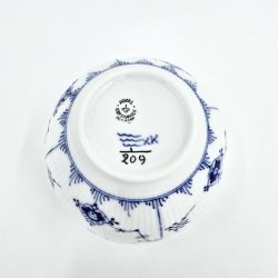 Musselmalet Riflet Skylleskl nr. 1-209. sortering 1 