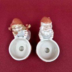 Royal Copenhagen Pixie Nisse Lysestage. 1 Sortering 