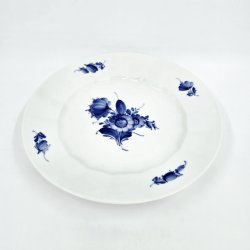 Bl Blomst Kantet Middagstallerken nr. 10-8549. sortering 2  