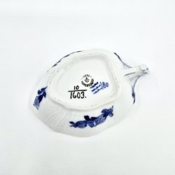 Bl Blomst Svejfet Asiet nr. 10-1603. sortering 1 Sjlden 