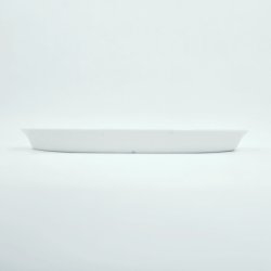  Musselmalet Riflet Oval Bakke nr. 1-2154. sortering 1  