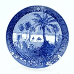 Royal Copenhagen Juleplatte 1972. sortering 1