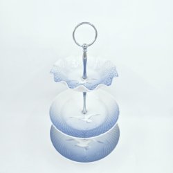 Mgestel 3 Etagers Opsats Uden Guldkant 