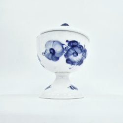 Bl Blomst Flettet Marmeladekrukke nr. 10-8142. sortering 1 Sjlden