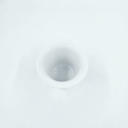 Bl� Blomst Kantet Vase nr. 10-8618. sortering 2 