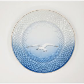 Mgestel Sildetallerken nr. 27 Med Guldkant 1 sortering 