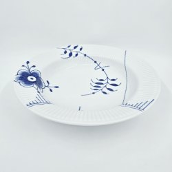 Bl Mega Riflet Dyb Tallerken nr. 630. sortering 2  