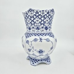 Musselmalet Helblonde Vase nr. 685. sortering 2 