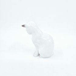 B &amp; G Figurer Hvid Kat nr. 2493. sortering 1 