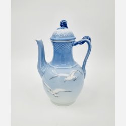 Mgestel Lille Moccakande Med Snoet Hank nr. 91B Uden Guldkant 2 sortering Sjlden