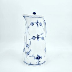 Musselmalet Riflet Chokolade Kande nr.1-34. sortering 1  