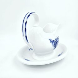 Bl� Blomst Flettet Sovsesk�l nr. 10-8069. sortering 2 