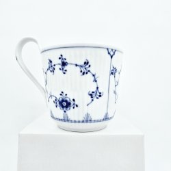 Musselmalet Riflet Hjhankskop nr. 091. sortering 2 