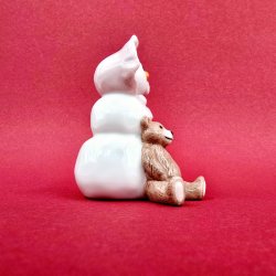 Royal Copenhagen Figur Snemand Pige nr. 020. sortering 1 