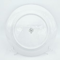 Saksisk Blomst Middagstallerken nr. 25. sortering 1 