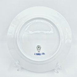 Musselmalet Halvblonde Sildetallerken nr. 620. sortering 2  