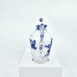 Bl Blomst Svejfet Olie Kande nr. 10-1540. sortering 1  