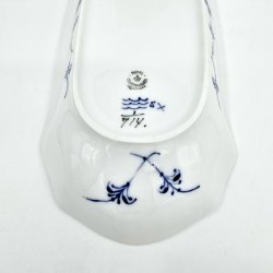 Musselmalet Halvblonde Aflangt Fad nr. 1-714. sortering 1 