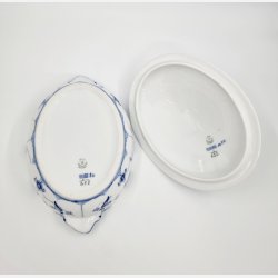 Musselmalet Halvblonde Lgfad nr. 1-622. sorterin 2