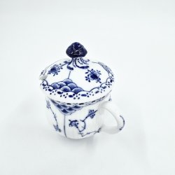 Musselmalet Halvblonde Cremekop nr. 1-743. sortering 1  