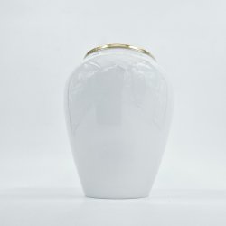 Hartmann Hvid Vase nr. 202. sortering 1 