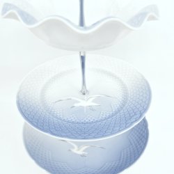 Mgestel 3 Etagers Opsats Uden Guldkant 