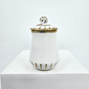 Hartmann Hvid Sennepskrukke nr. 52C. sortering 1 