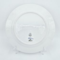 Bl Blomst Kantet Middagstallerken nr. 10-8549. sortering 2  