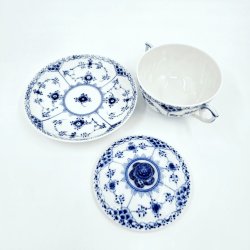 Musselmalet Halvblonde Bouillonkop nr. 1-764. sortering 2 