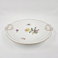 Saksisk Blomst Kagefad nr. 101. sortering 1 