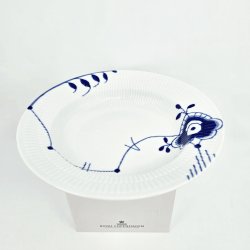 Bl Mega Riflet Dyb Tallerken nr. 604. sortering 2   